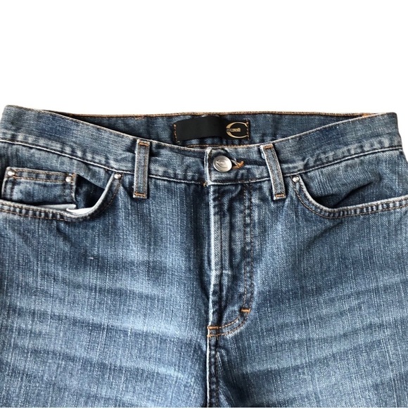 Just Cavalli Jeans Sz. 29X31 Straight Leg Mid Rise Italian Designer Denim Cotton - Picture 3 of 11